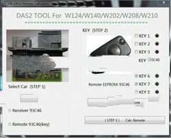 Mercedes Benz DAS2 Immobilizer Remote Calculator