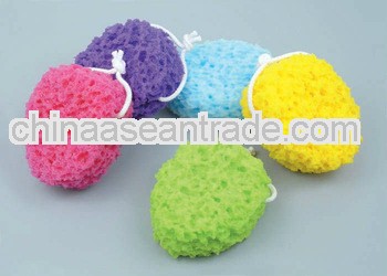 2012 hot sell colourful bath sponge