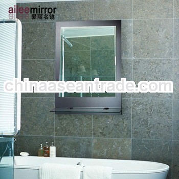 2013Fashional cheap shaving mirror with light battery&mirror screen