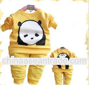 2013 Children's cotton fleece suits