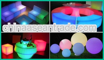 2013 Fancy LED Kids School Tables and Chairs with 16 Color Changing and WiFi Control !