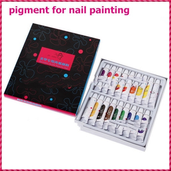 2013 Hot Selling Nail Pigments for Nail Drawing