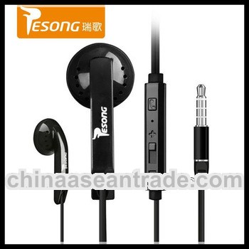2013 Hot selling in-ear stereo mobile phone earphone with mic