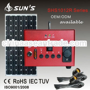 2013 New Solar Power System 10W With USB Port and Cigarette Lighter