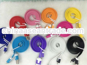 2013 Nice hot selling flat micro usb cable