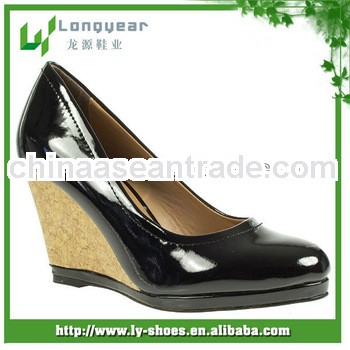 2013 Pretty Steps office women wedge shoes ,new fashion wholesale wedge manufacturer from