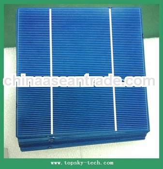 2013 TP-156P Hottest sell 6''x6'' multi-crystalline solar cell high efficiency bosch