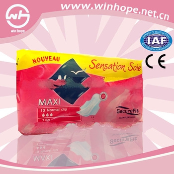 2013 factory price with high absorbency!! nana sanitary napkin