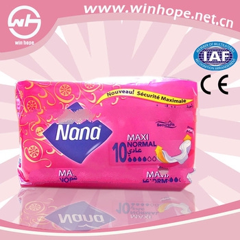 2013 high quality with best price!!!organic cotton sanitary napkin