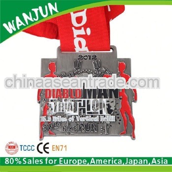 2013 hottest sbrown plate metal sport medal