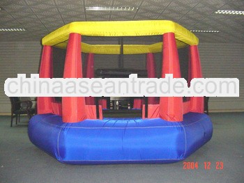 2013 inflatable Hexagonal platform bouncer bouncy