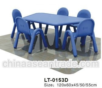 2013 kids furniture plastic table and chairs LT-2145C