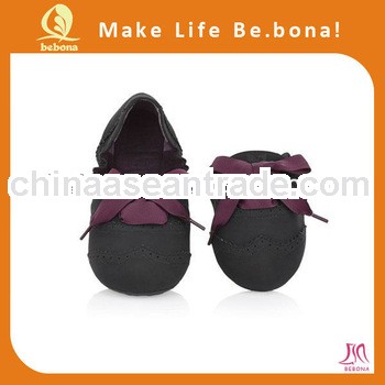 2013 most popular wholesale female foldable ballerina shoes