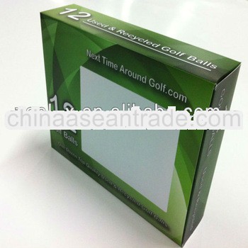 2013 new golf ball packaging box wholesale