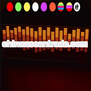 2013 new products car rear window led music lights