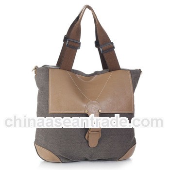 2013 stylish canvas branded handbags