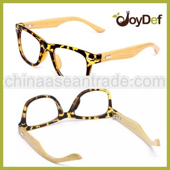 2014 Latest Customized Logo Plastic Frames Bamboo Wood Sunglasses