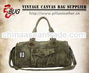 2014 Washed Vintage large Canvas Travel Bag, Duffel Bags