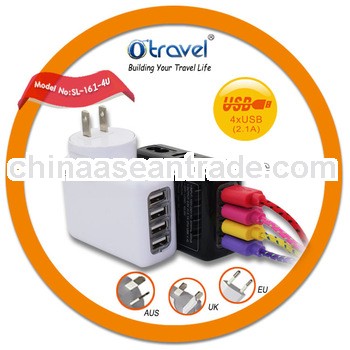 2014 china multi travel plug world travel adapter customized logo printed