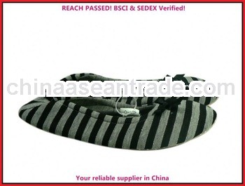 2014 fashion winter warm slippers with stripes jersey slipper REACH passed