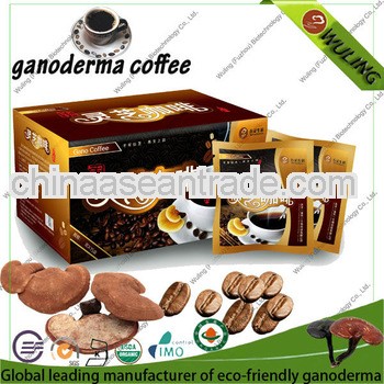 20g/sachet Organic Glass-cultivated Ganoderma/Reishi/Lingzhi Instant Cofee( With 6 flavors)
