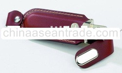 Leather USB Flash Drive ,Promational Leather Drive ,USB Memory
