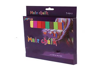 24 pcs of color box/set joyous hair chalk