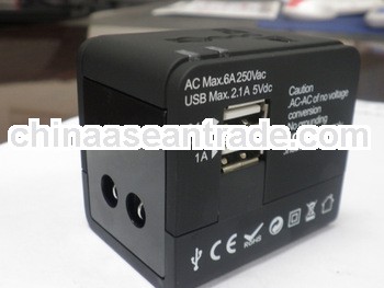 2.1A usb travel adaptor with ce.rohs for business gift
