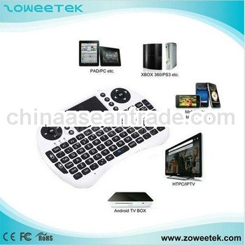 2.4G Mini Keypad and Touchpad, Multimedia Wireless Keyboard