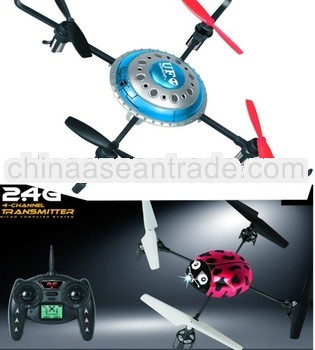 2.4G four axis rc ladybird,3D rc quad copter (LCD)