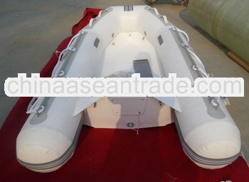 2.5m inflatable fiberglass bottom boat for sale