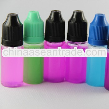 30ml PET liquid oil bottle with long thin tip and TUV/SGS certificates