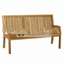 Modern Solid Wood Outdoor Sitting Bench
