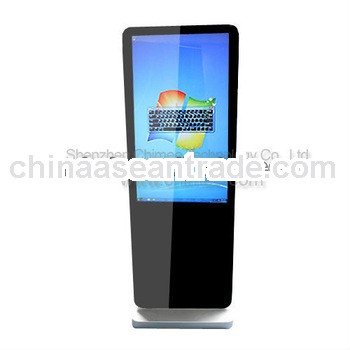 32inch media display all in one computer floor standing lcd