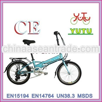 36v 9Ah 250w electric folding bicycle/hub motor electric folding bicycle/small electric folding bicy
