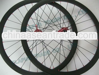 38mm clincher 700c full carbon bicycle cyclocross wheel