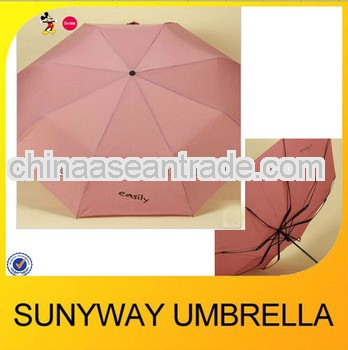 3 fold umbrella with windproof design