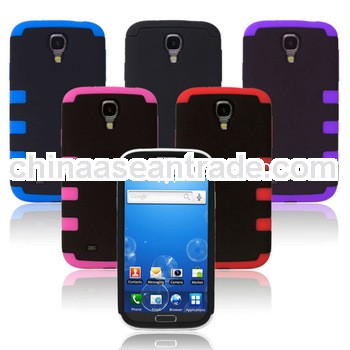 3 in1 Hybrid High Impact + Silicone Case Cover for Samsung Galaxy S4 i9500