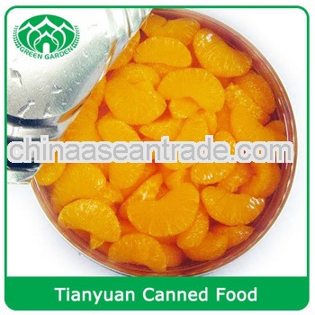 3kgx6tins Canned Whole Mandarin Oranges in Light Syrup