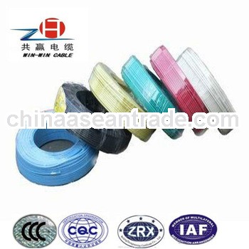 450/750V PVC Insulated Single Solid Copper Electrical Cable wire