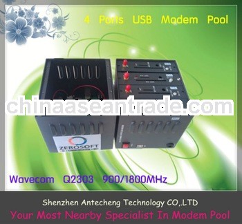 4 Channels Modem Pool USB Interface Wavecom Q2303 Original Brand New Module
