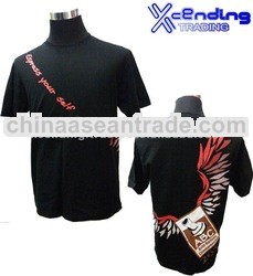 Promotional Printed cotton t shirts O-neck