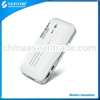5200 mAh Power Bank Mini 3G GSM WiFi Router,RJ45 Port