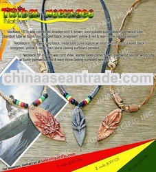 Stone Casting Rasta Pendant Fashion Tribal Jewelry Necklace Collection