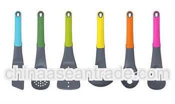 6pcs nylon slotted turner kitchen utensils