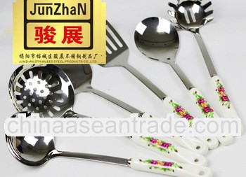 7 pcs stainless steel Cheap kitchen utensil --- Jieyang factory sell directly