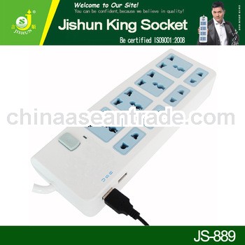 8 Gang USB Charging Extension Power Socket Outlet