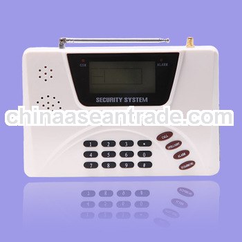 99 zone LCD pstn gsm wireless apartment alarm systems
