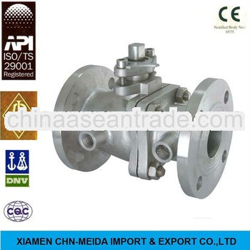 API 6D Two Pieces Cast Steel Floating Ball Valve
