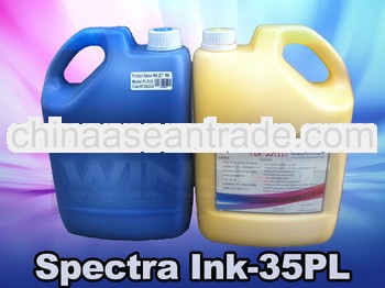 Advertising Solvent ink for Spectra Polaris 15pl/35pl/85pl 256 printhead gongzhen brand Spectra ink